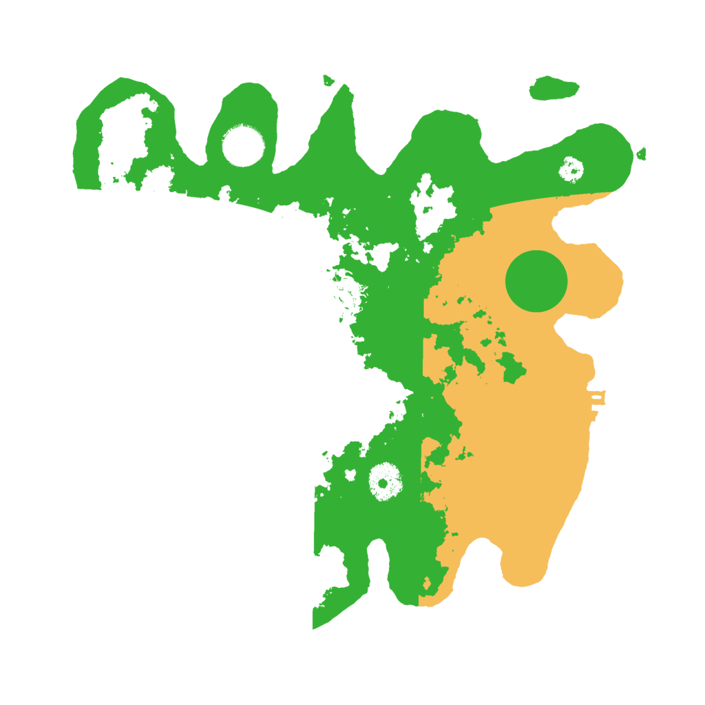 Biome Rust Map: Procedural Map, Size: 3000, Seed: 1709072246