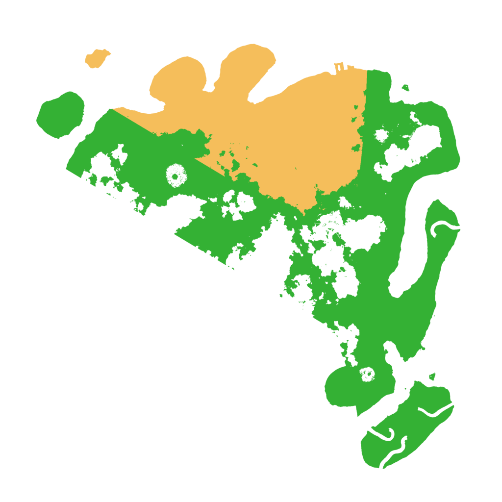 Biome Rust Map: Procedural Map, Size: 3500, Seed: 1715337978