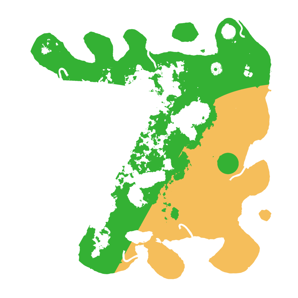 Biome Rust Map: Procedural Map, Size: 3700, Seed: 112882812