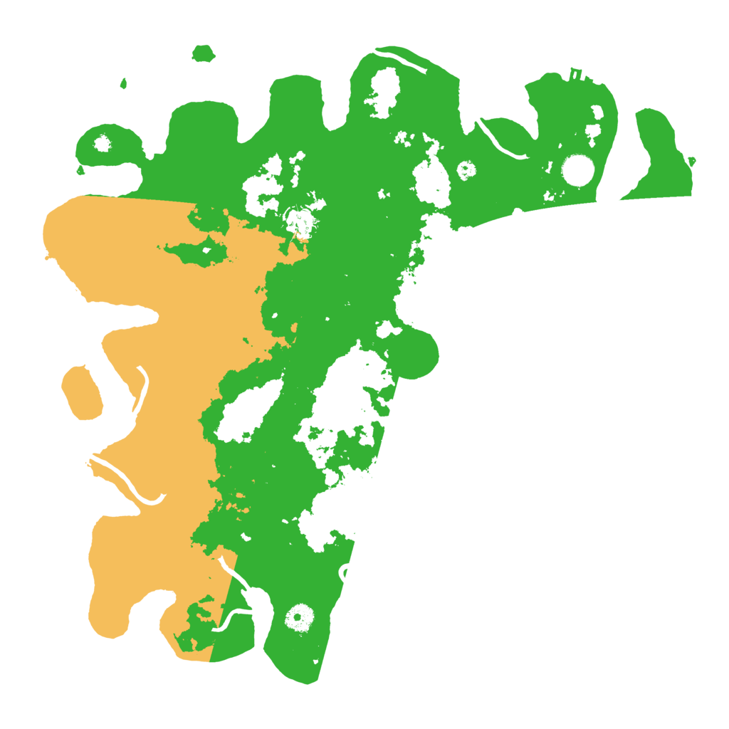 Biome Rust Map: Procedural Map, Size: 4000, Seed: 127648