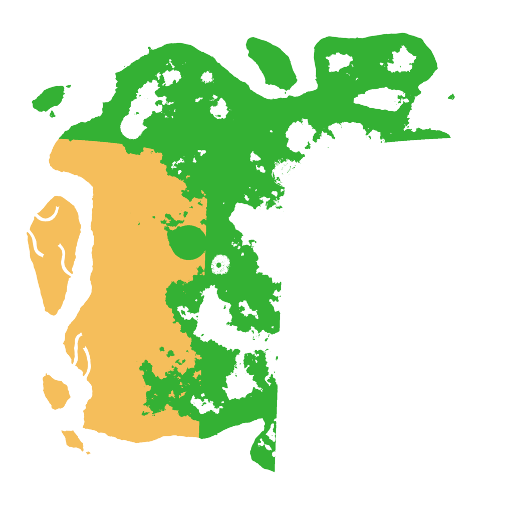Biome Rust Map: Procedural Map, Size: 4000, Seed: 53749