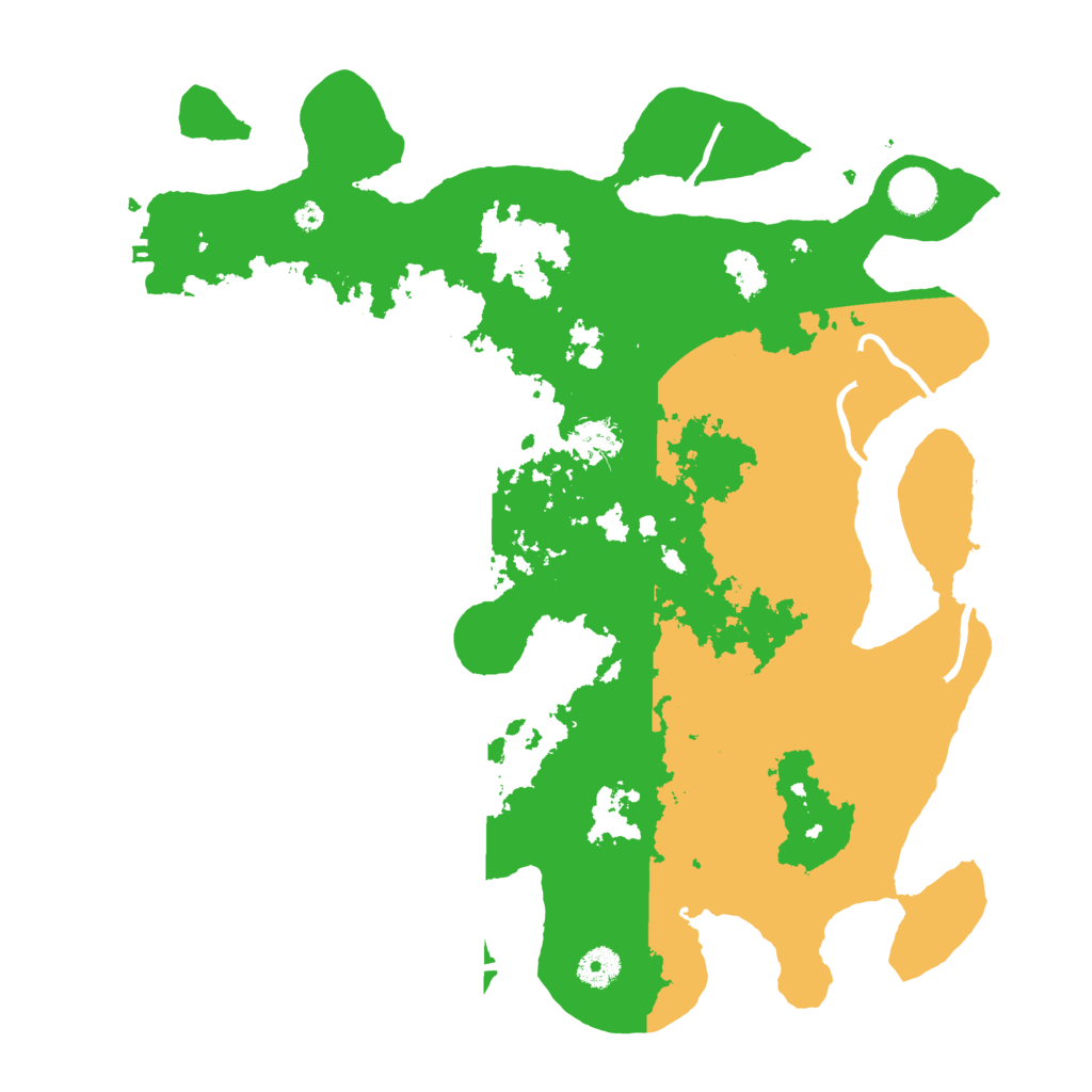 Biome Rust Map: Procedural Map, Size: 4000, Seed: 15976432