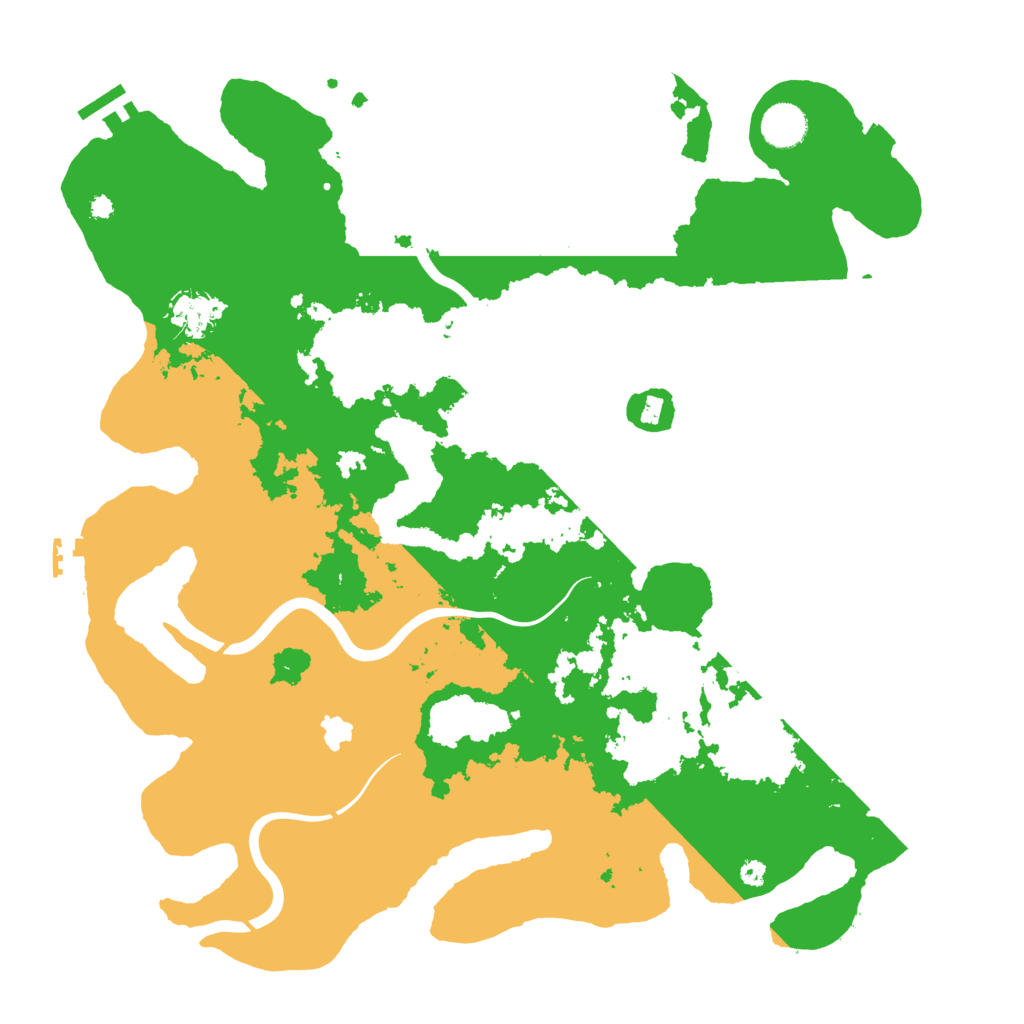 Biome Rust Map: Procedural Map, Size: 4000, Seed: 94181546