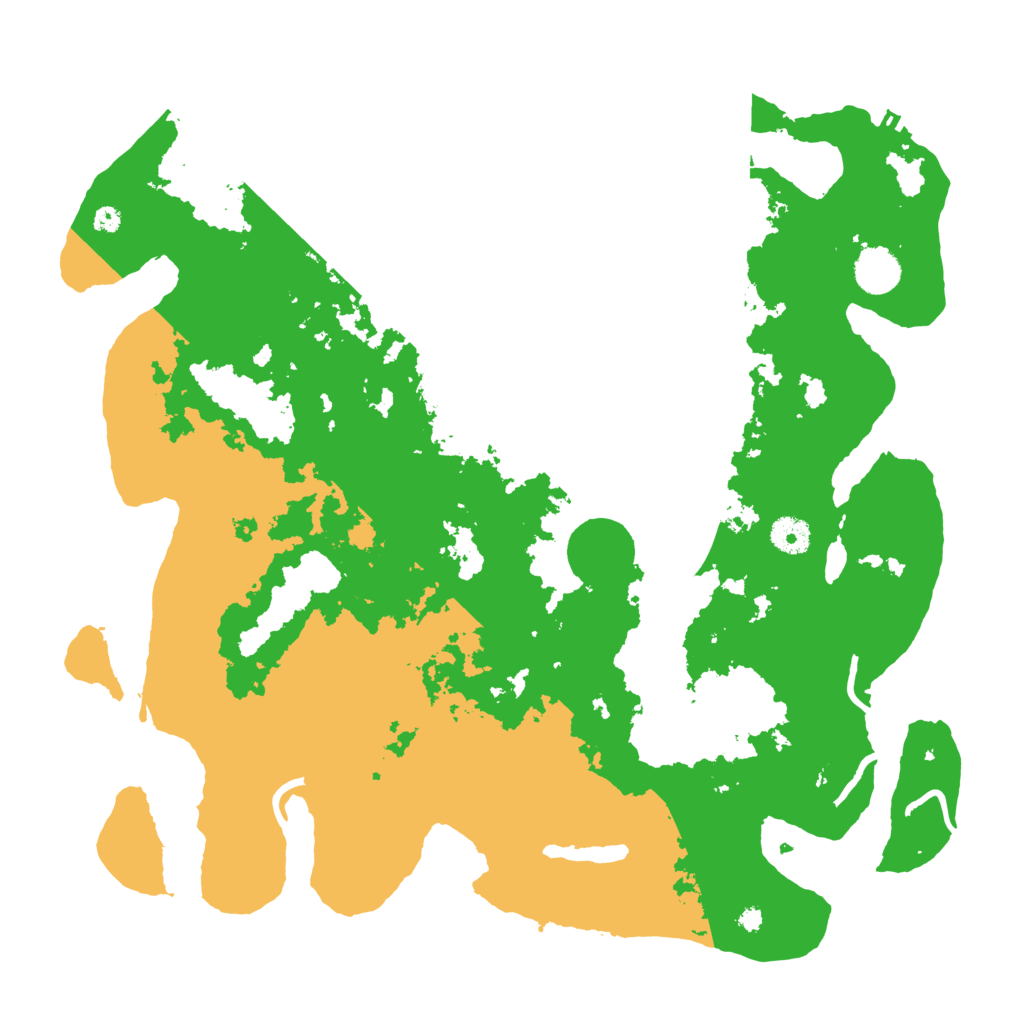 Biome Rust Map: Procedural Map, Size: 4000, Seed: 64642446