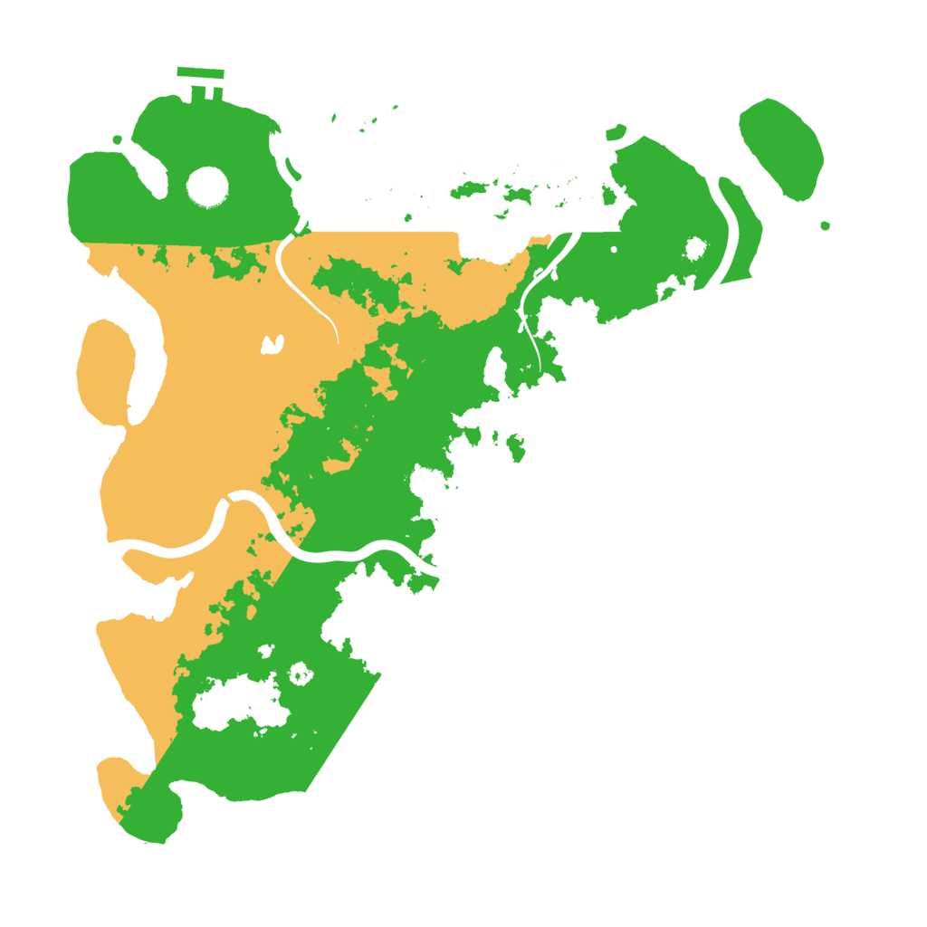 Biome Rust Map: Procedural Map, Size: 4000, Seed: 41296830