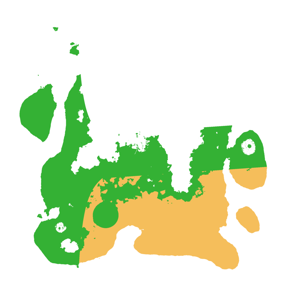 Biome Rust Map: Procedural Map, Size: 3000, Seed: 1665353267