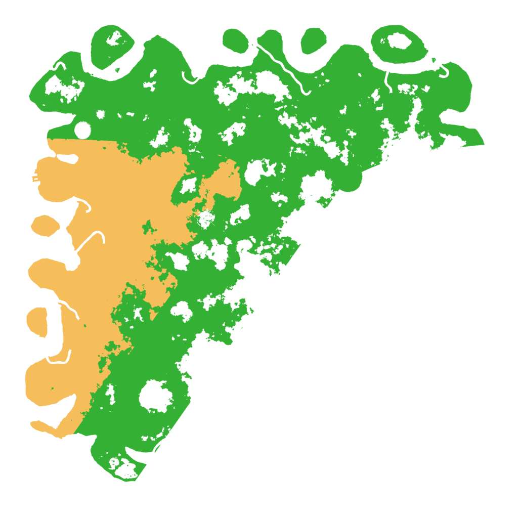 Biome Rust Map: Procedural Map, Size: 5500, Seed: 75684