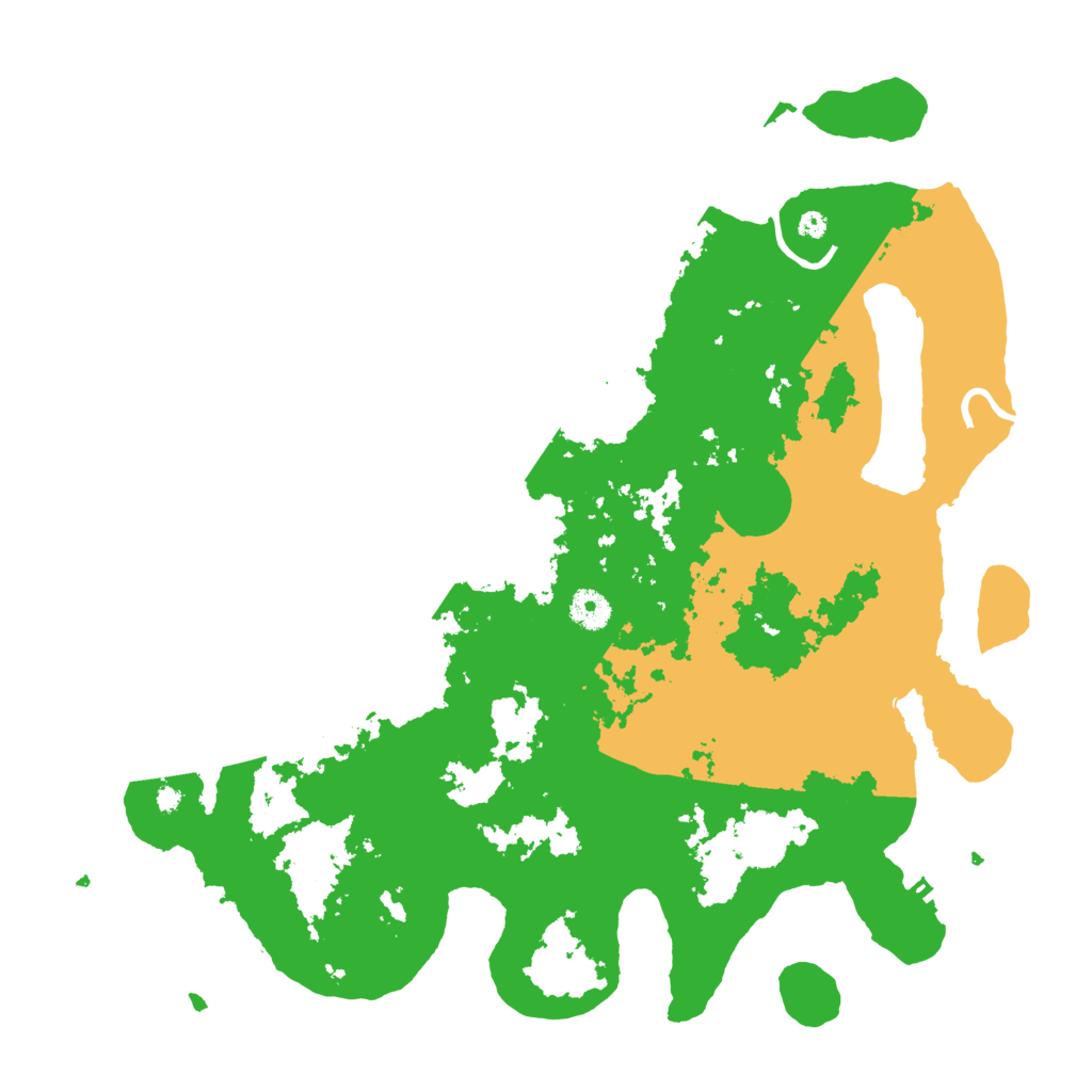 Biome Rust Map: Procedural Map, Size: 4050, Seed: 1217756153