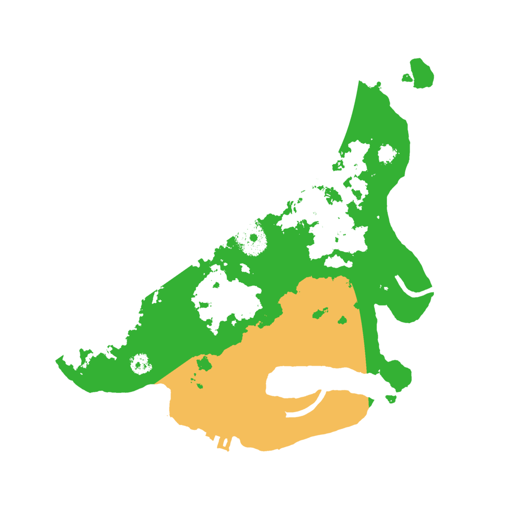 Biome Rust Map: Procedural Map, Size: 2500, Seed: 1714622939
