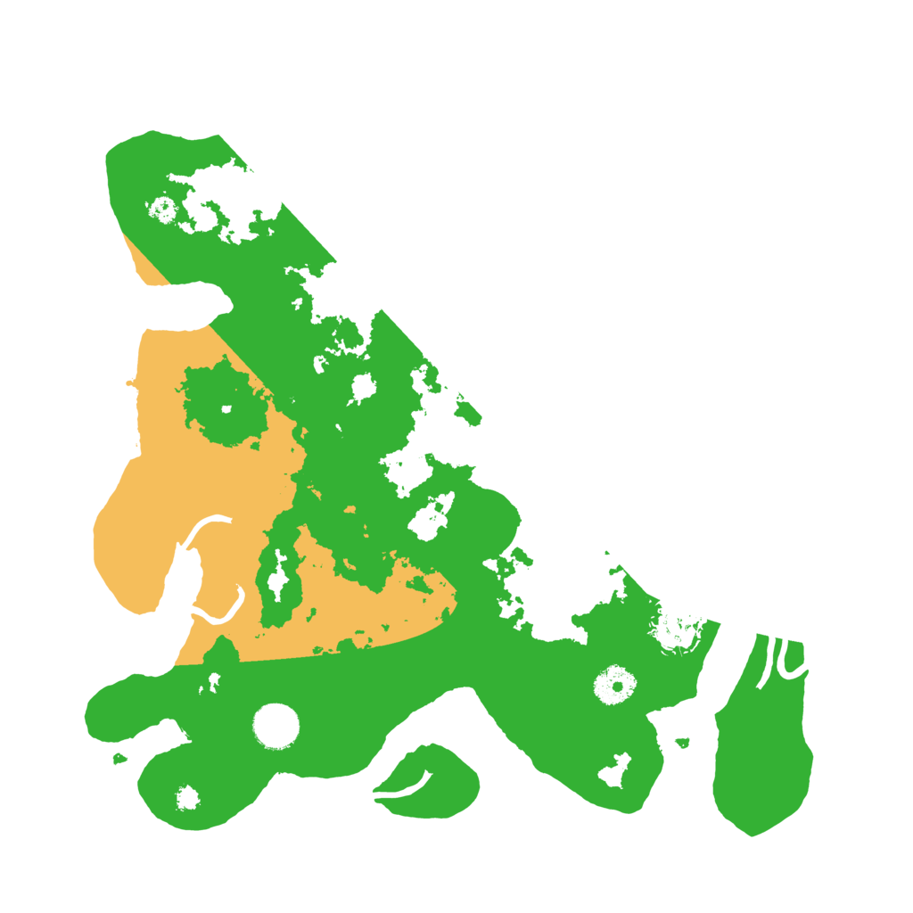 Biome Rust Map: Procedural Map, Size: 3500, Seed: 239312