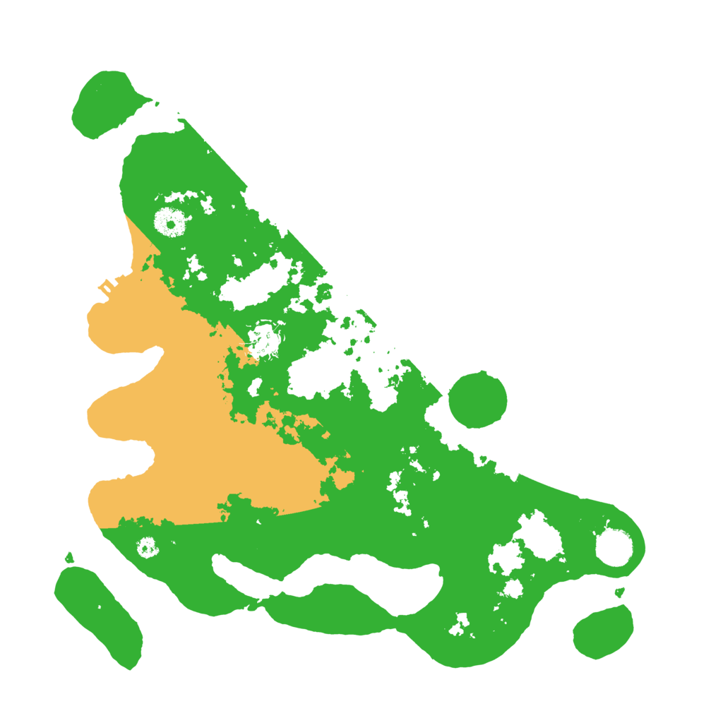 Biome Rust Map: Procedural Map, Size: 3500, Seed: 1005995907