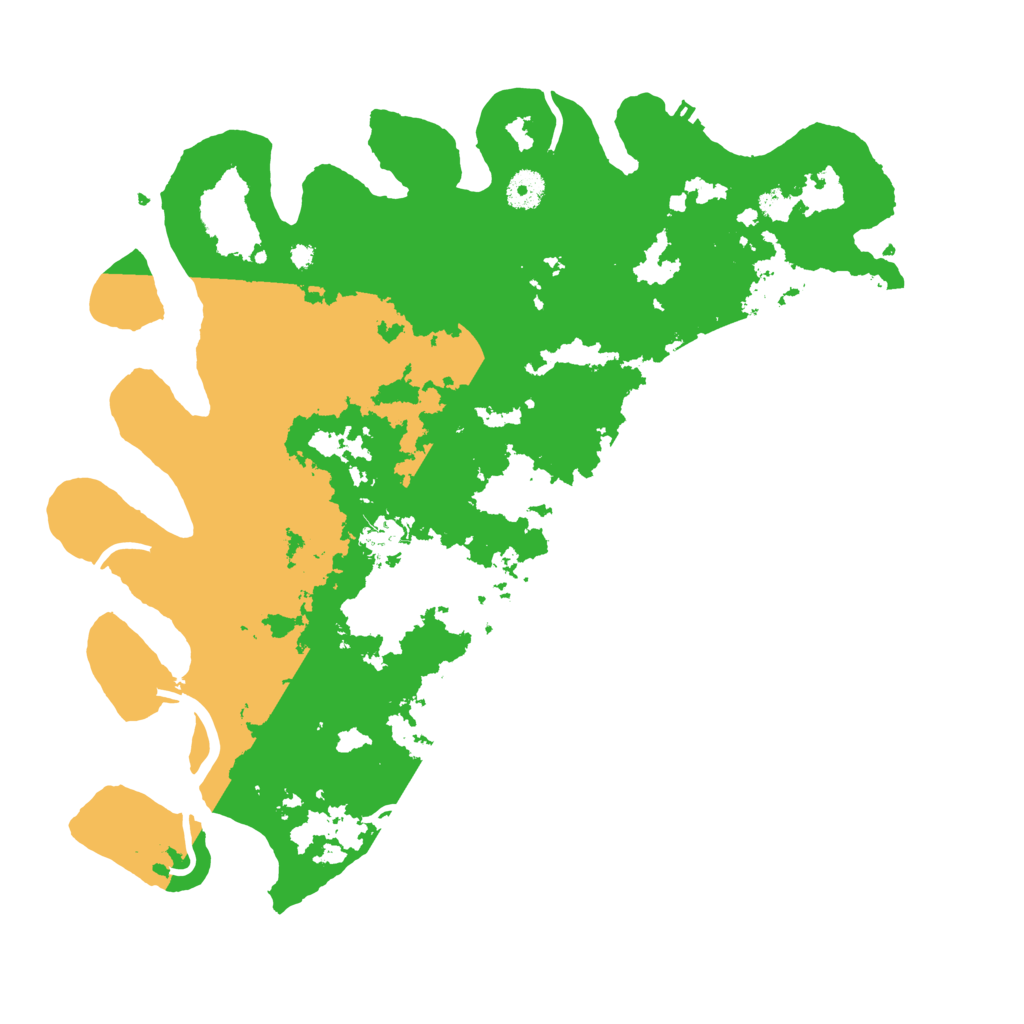 Biome Rust Map: Procedural Map, Size: 4000, Seed: 7567567