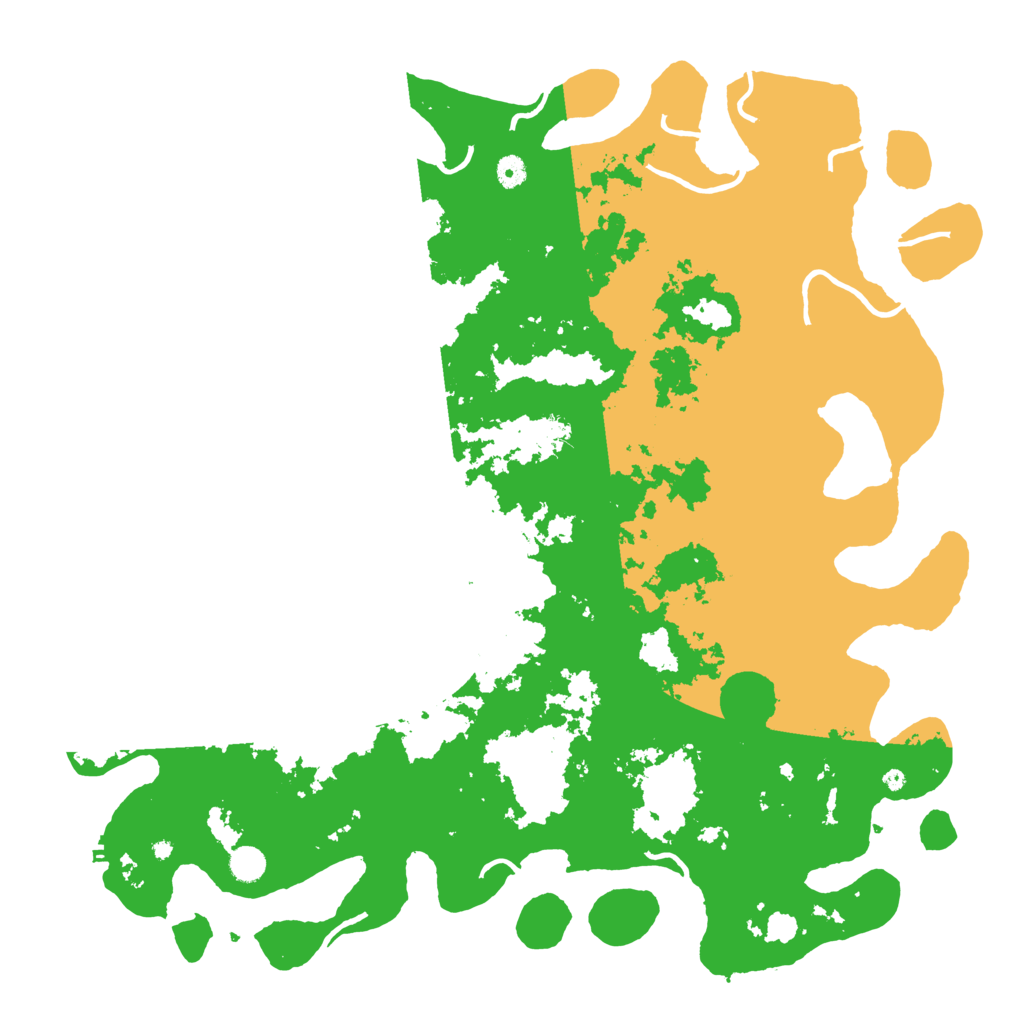 Biome Rust Map: Procedural Map, Size: 5000, Seed: 777411369