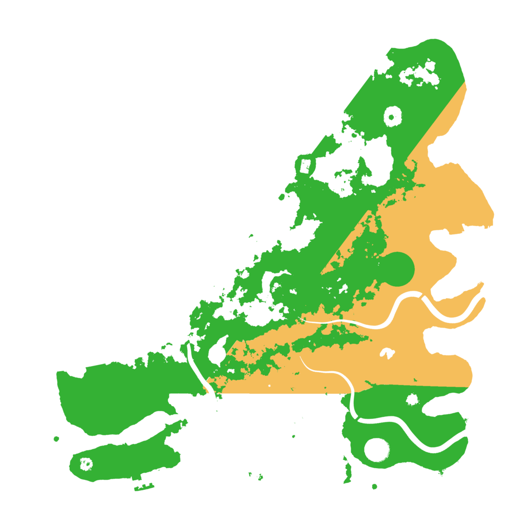 Biome Rust Map: Procedural Map, Size: 4000, Seed: 1252458996