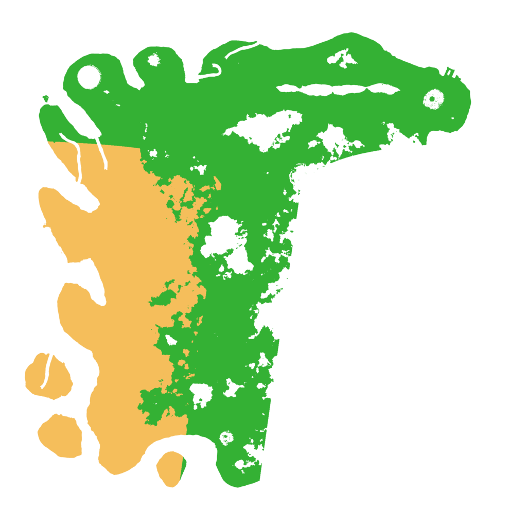Biome Rust Map: Procedural Map, Size: 4000, Seed: 832307