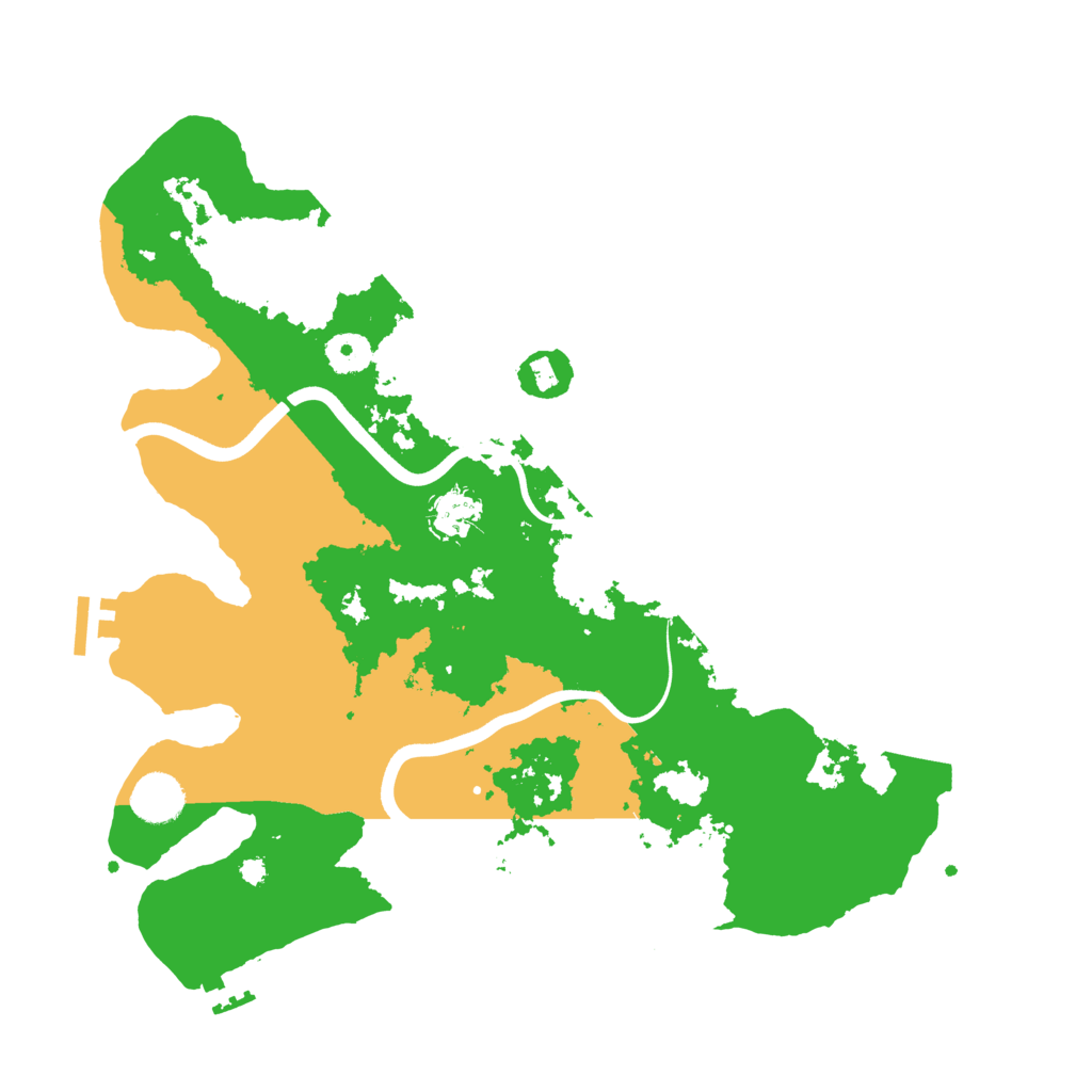 Biome Rust Map: Procedural Map, Size: 3750, Seed: 1754077070
