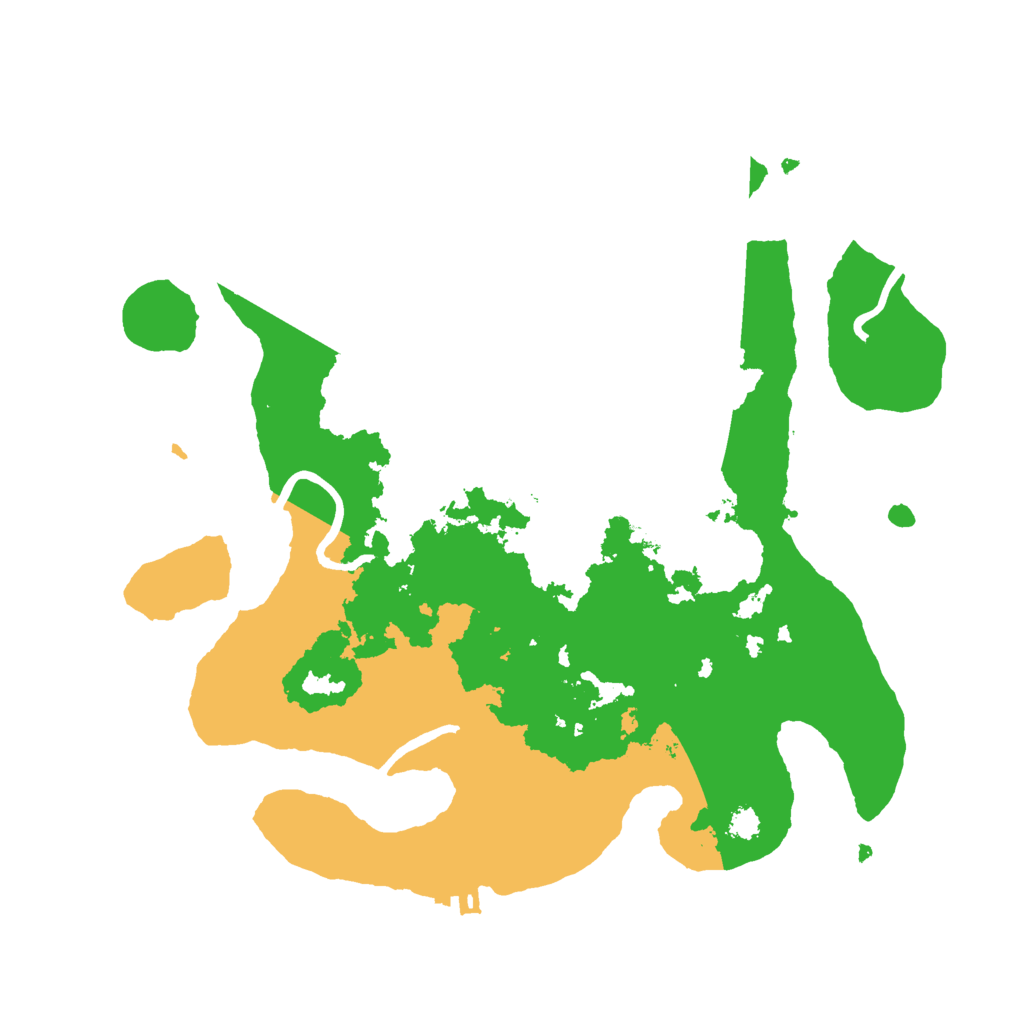 Biome Rust Map: Procedural Map, Size: 3000, Seed: 398333060