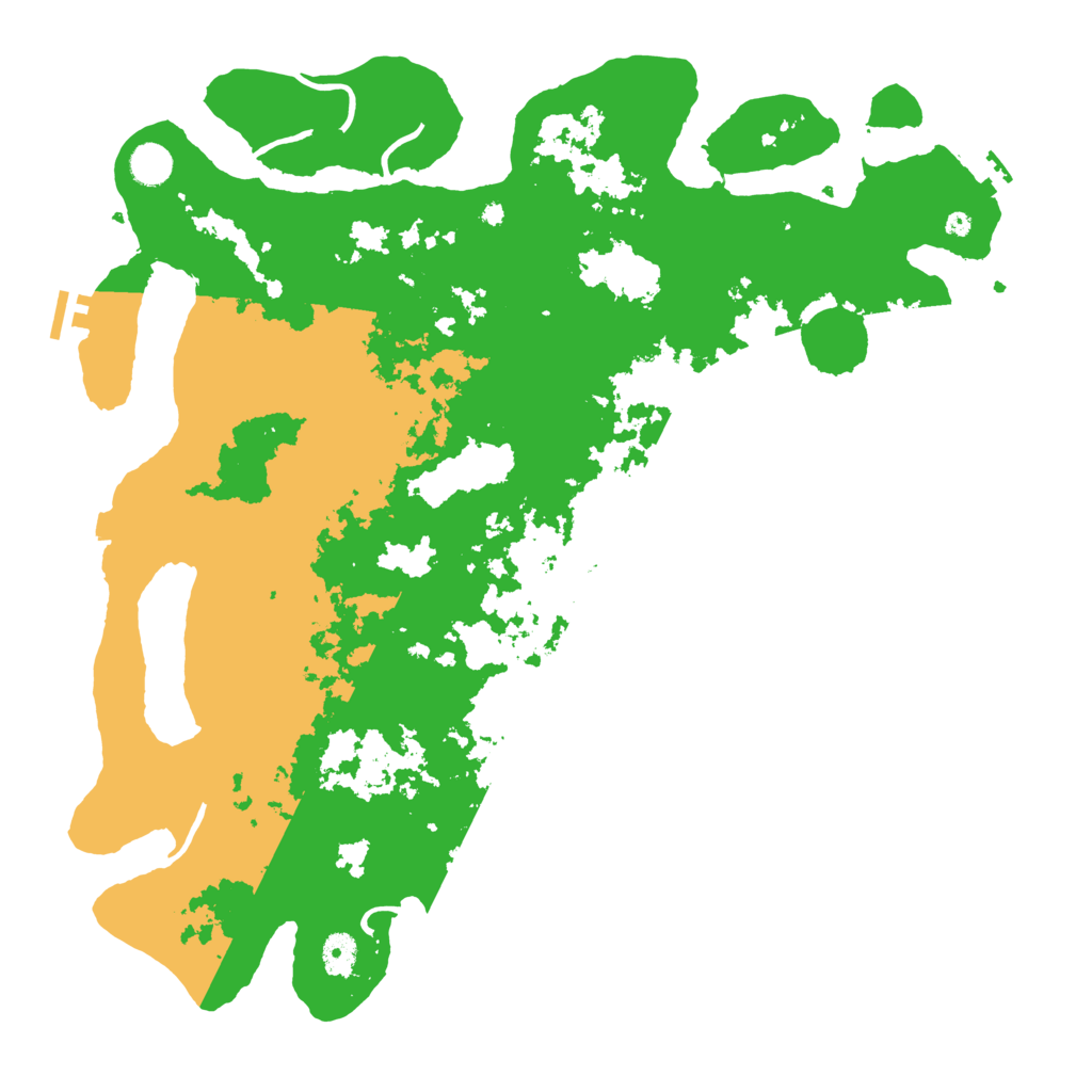 Biome Rust Map: Procedural Map, Size: 4500, Seed: 1390363175