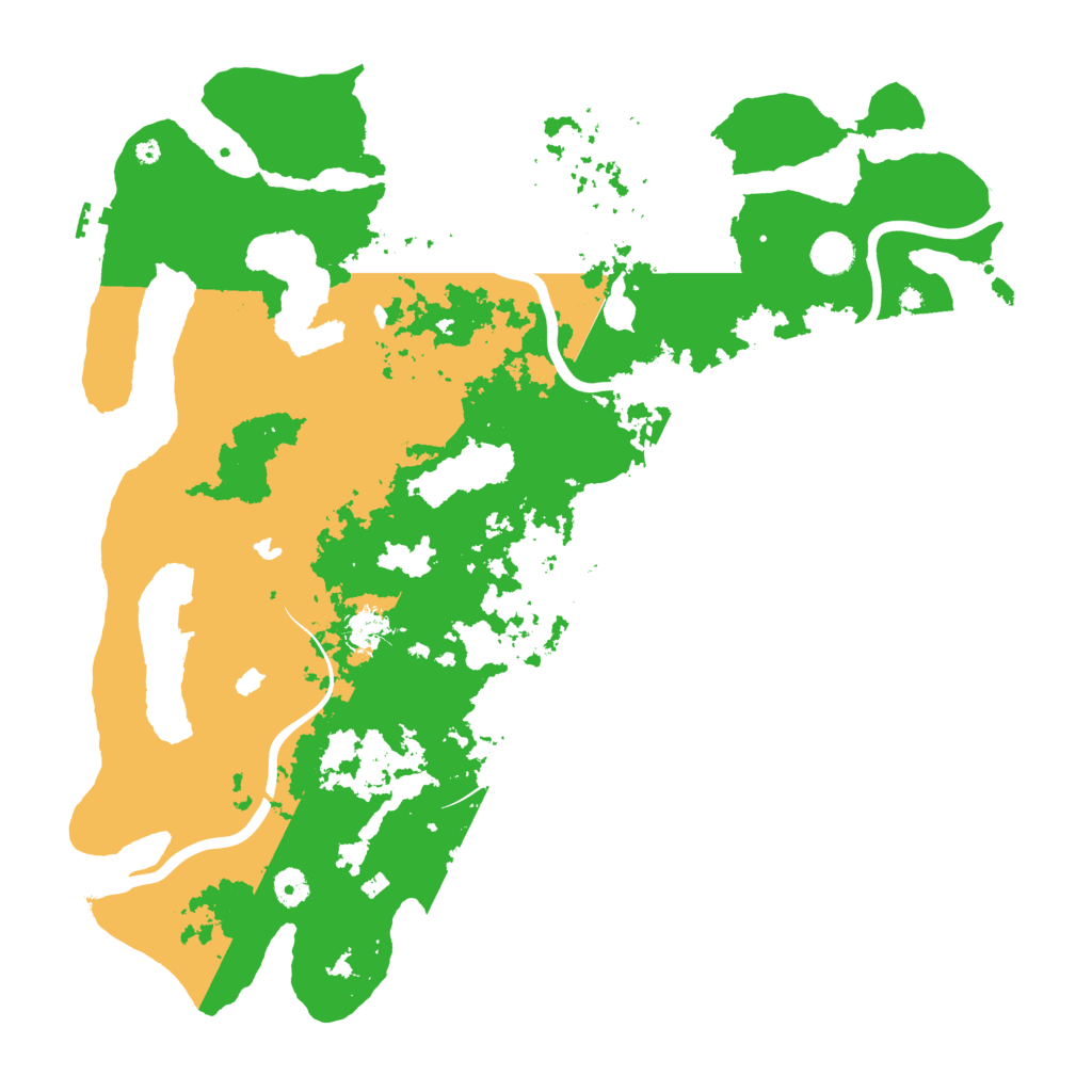 Biome Rust Map: Procedural Map, Size: 4500, Seed: 1390363175