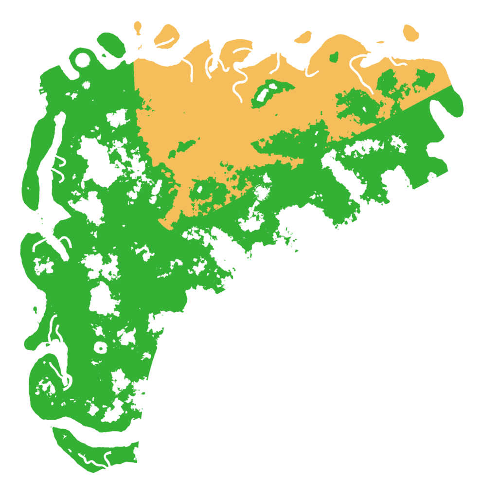 Biome Rust Map: Procedural Map, Size: 6000, Seed: 1972593169