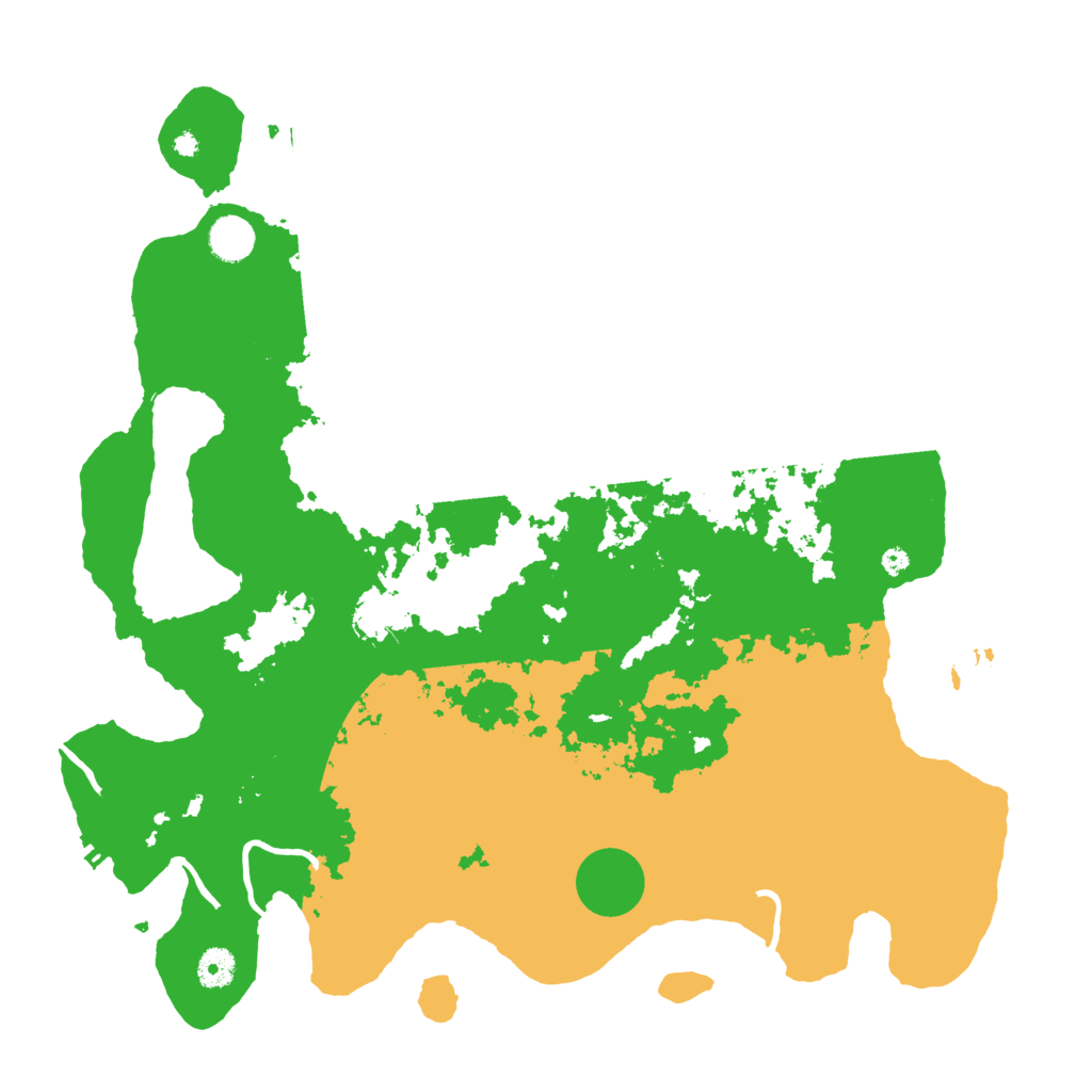 Biome Rust Map: Procedural Map, Size: 4200, Seed: 12594