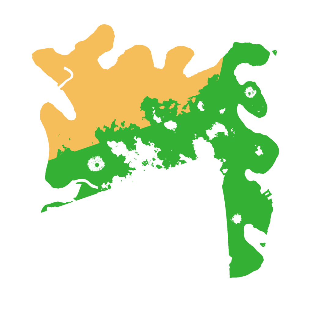 Biome Rust Map: Procedural Map, Size: 3000, Seed: 669965657