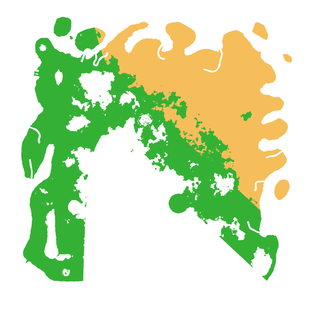 Biome Rust Map: Procedural Map, Size: 4250, Seed: 424236711