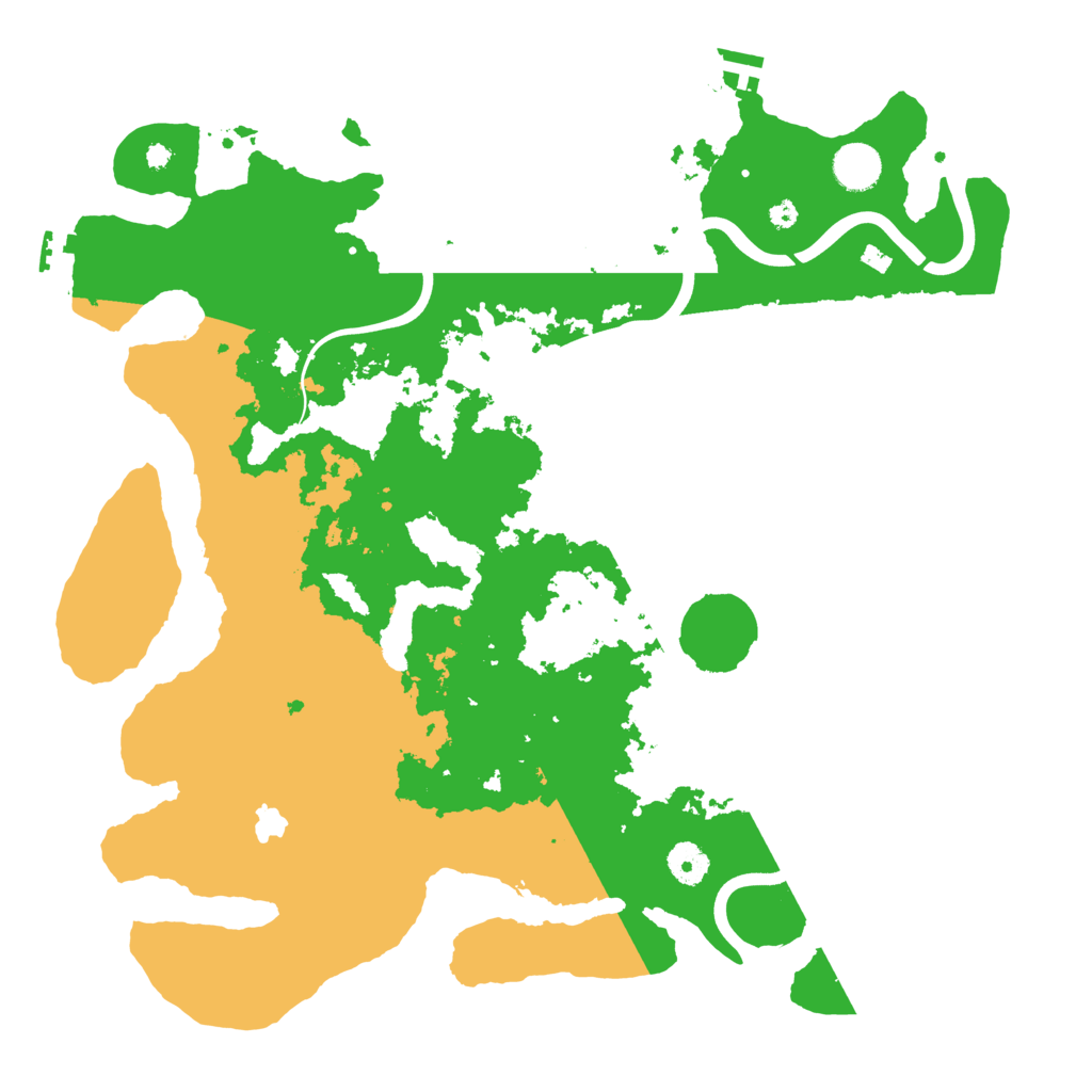 Biome Rust Map: Procedural Map, Size: 4000, Seed: 1874230157