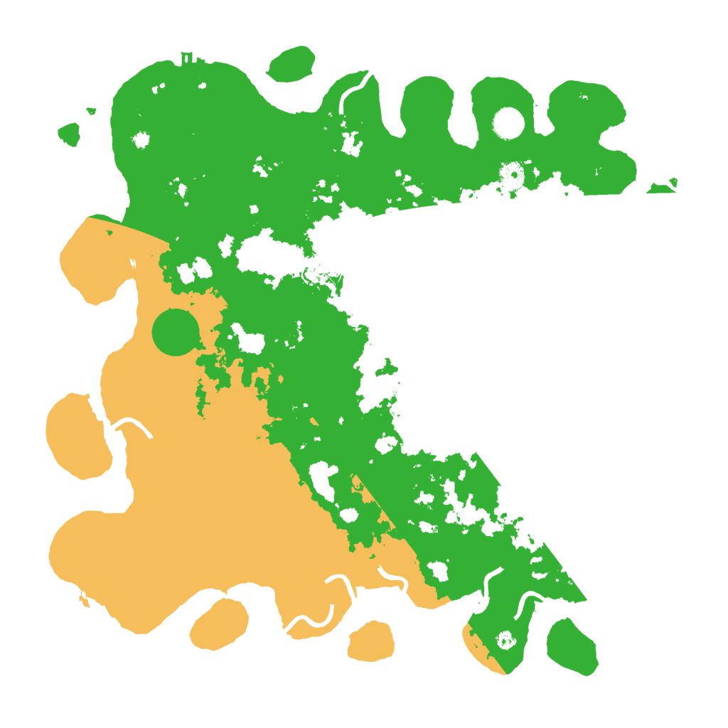 Biome Rust Map: Procedural Map, Size: 4050, Seed: 1797138155