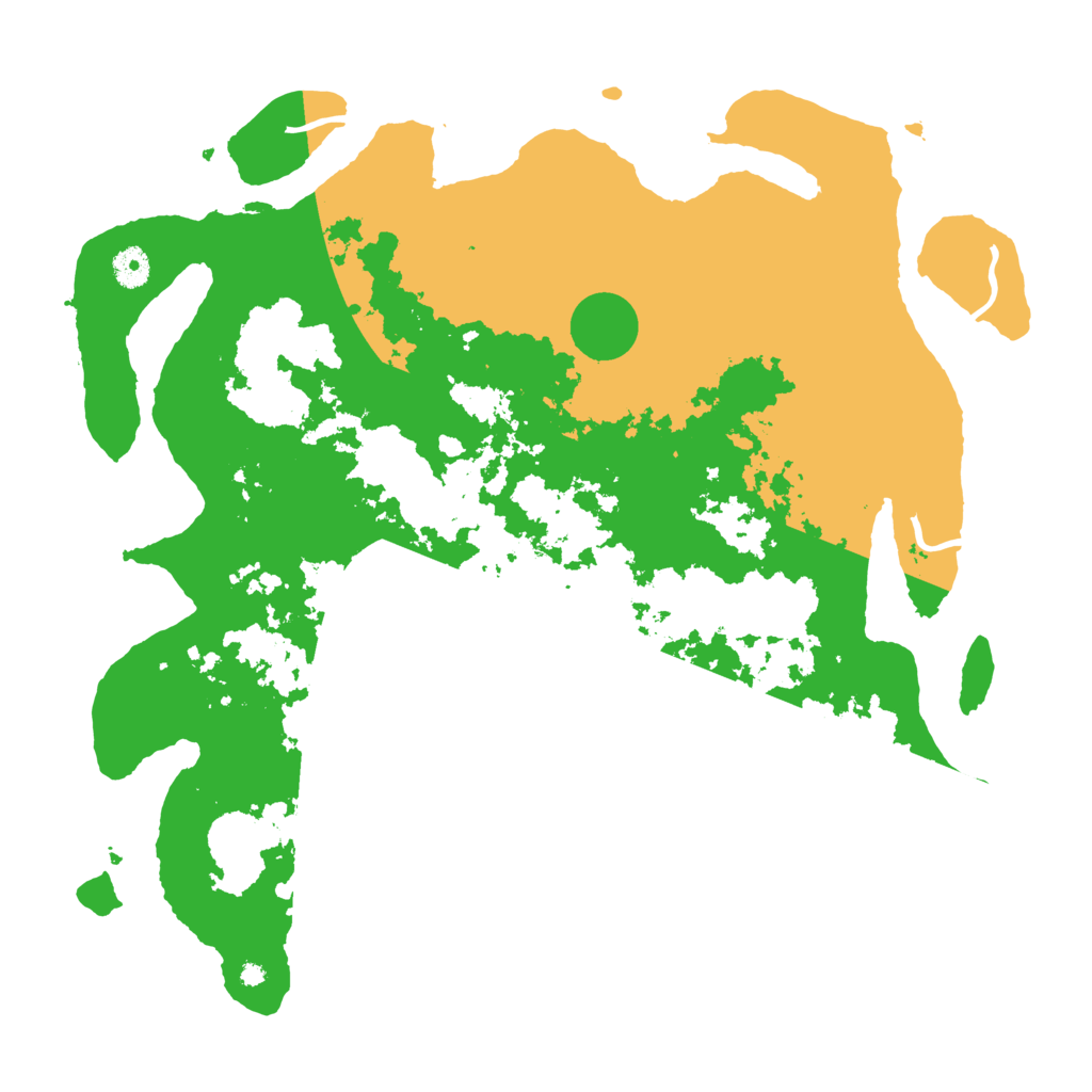 Biome Rust Map: Procedural Map, Size: 4250, Seed: 843414
