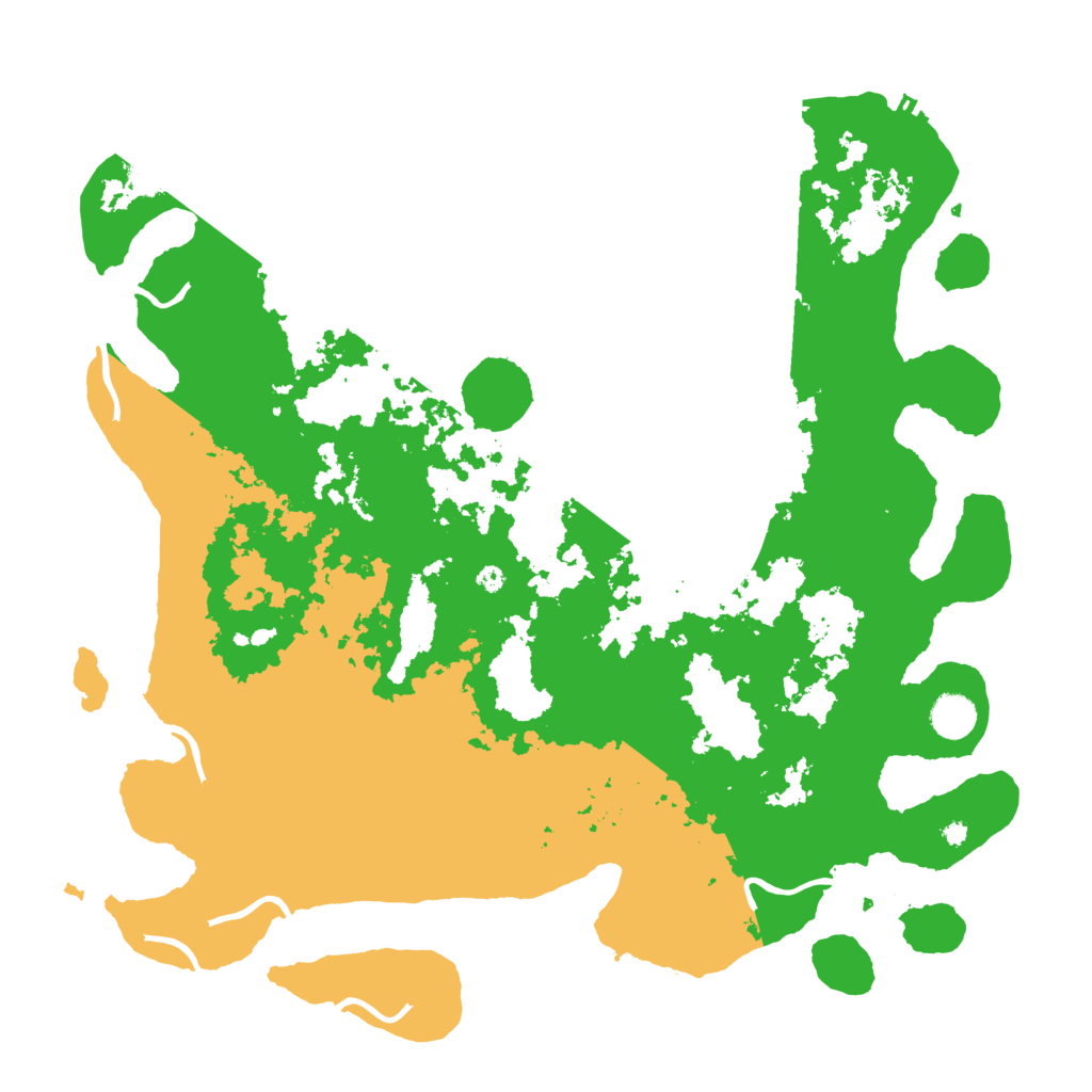 Biome Rust Map: Procedural Map, Size: 4250, Seed: 113291