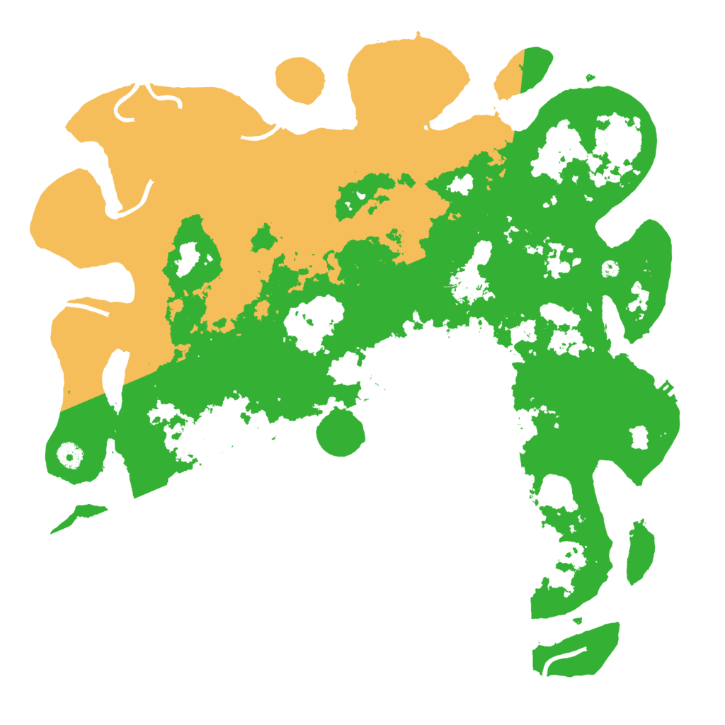 Biome Rust Map: Procedural Map, Size: 4250, Seed: 618123