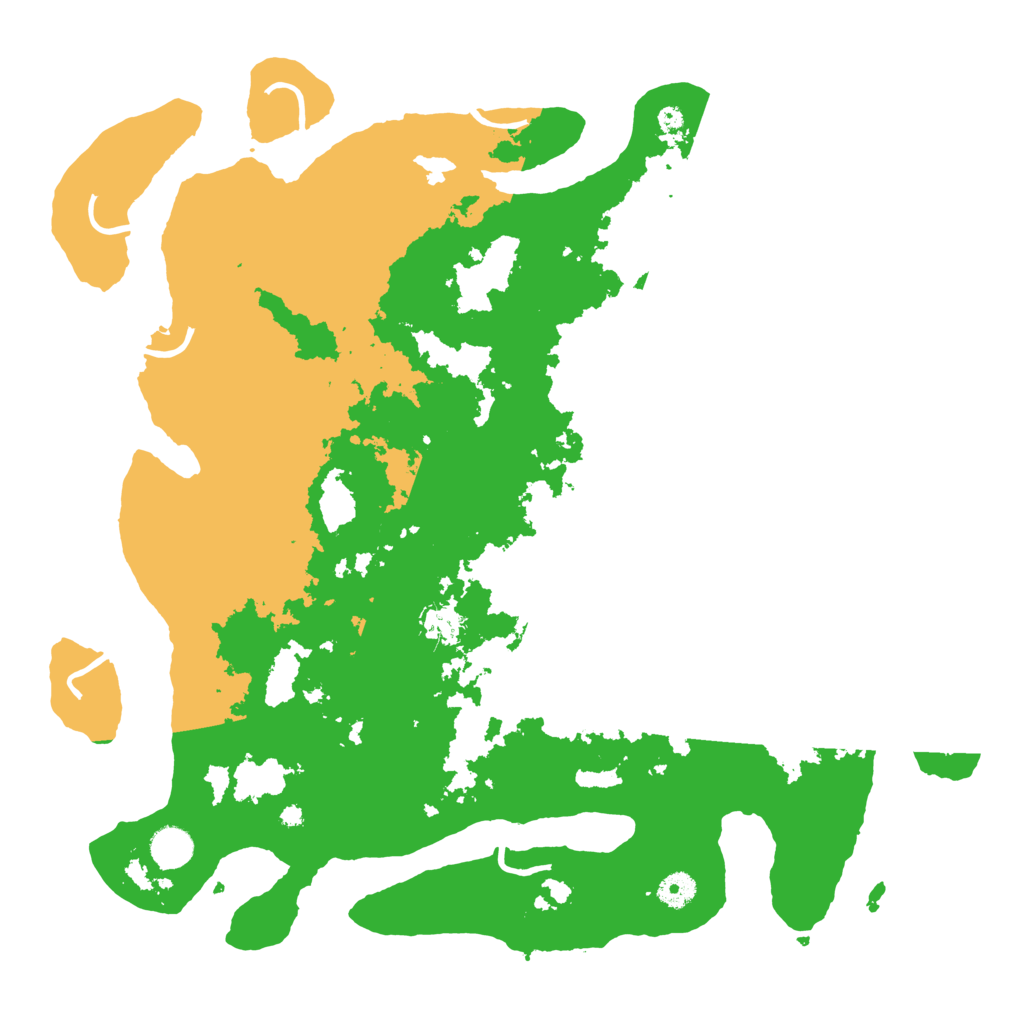 Biome Rust Map: Procedural Map, Size: 4250, Seed: 246390
