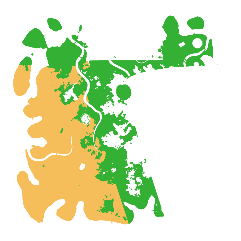 Biome Rust Map: Procedural Map, Size: 4250, Seed: 345412