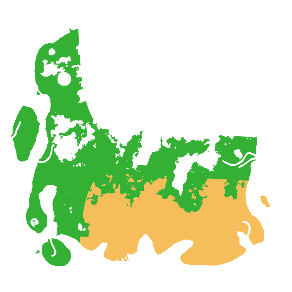 Biome Rust Map: Procedural Map, Size: 3750, Seed: 421108286