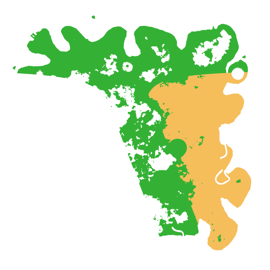 Biome Rust Map: Procedural Map, Size: 4000, Seed: 288942956