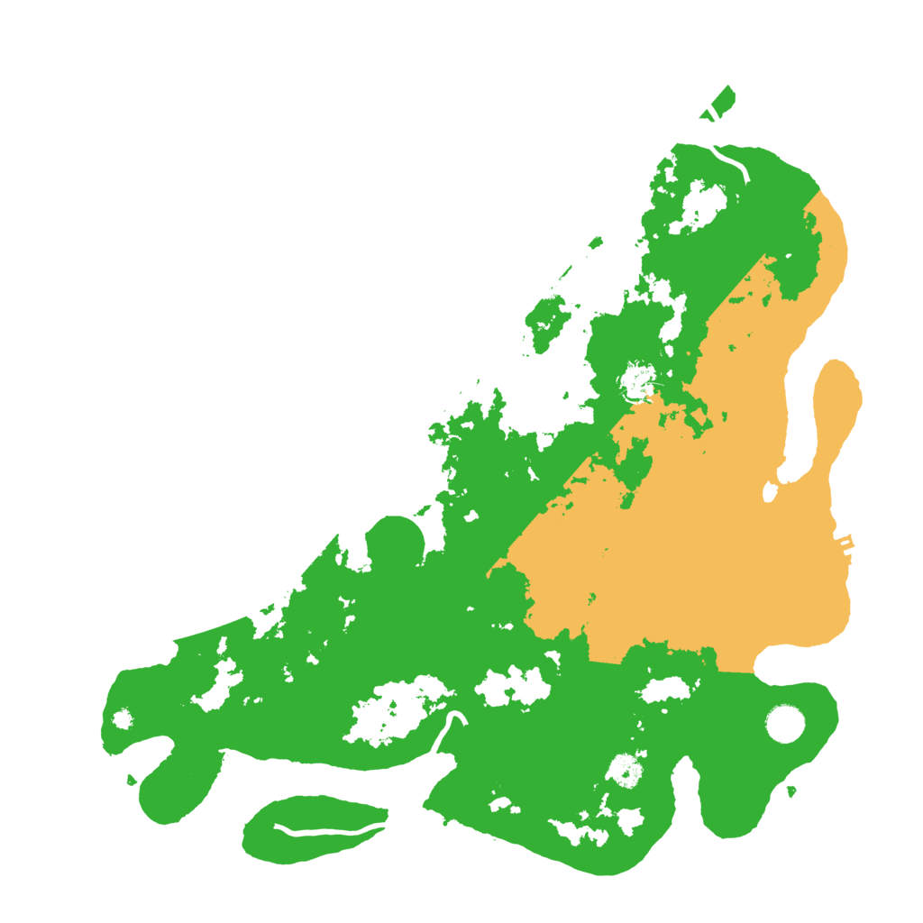 Biome Rust Map: Procedural Map, Size: 4250, Seed: 31033250