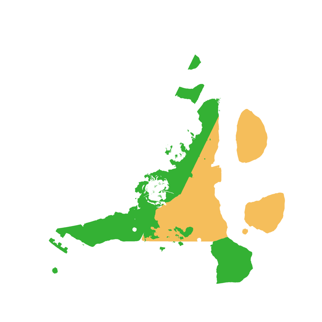 Biome Rust Map: Procedural Map, Size: 2250, Seed: 1919