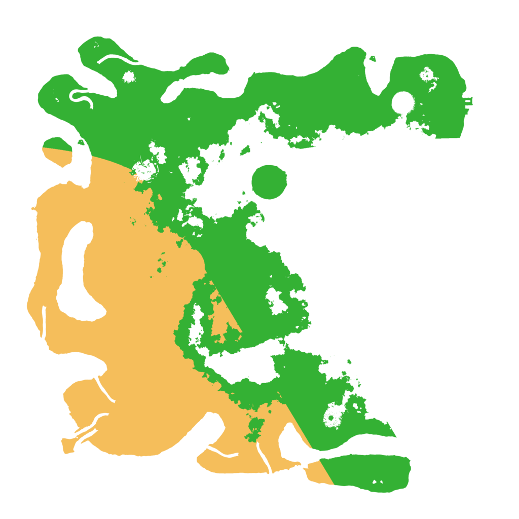 Biome Rust Map: Procedural Map, Size: 4000, Seed: 104319565