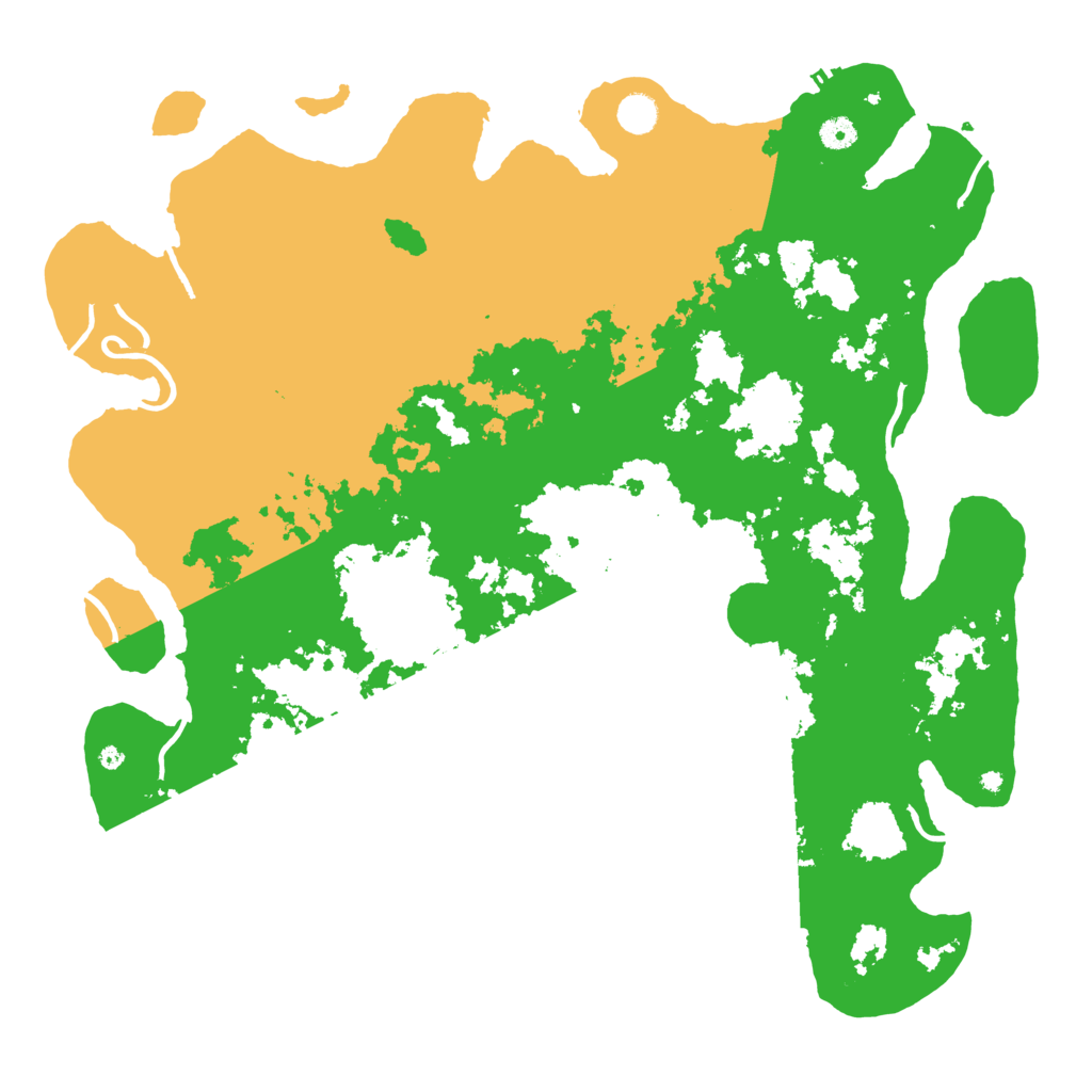 Biome Rust Map: Procedural Map, Size: 4766, Seed: 1000000