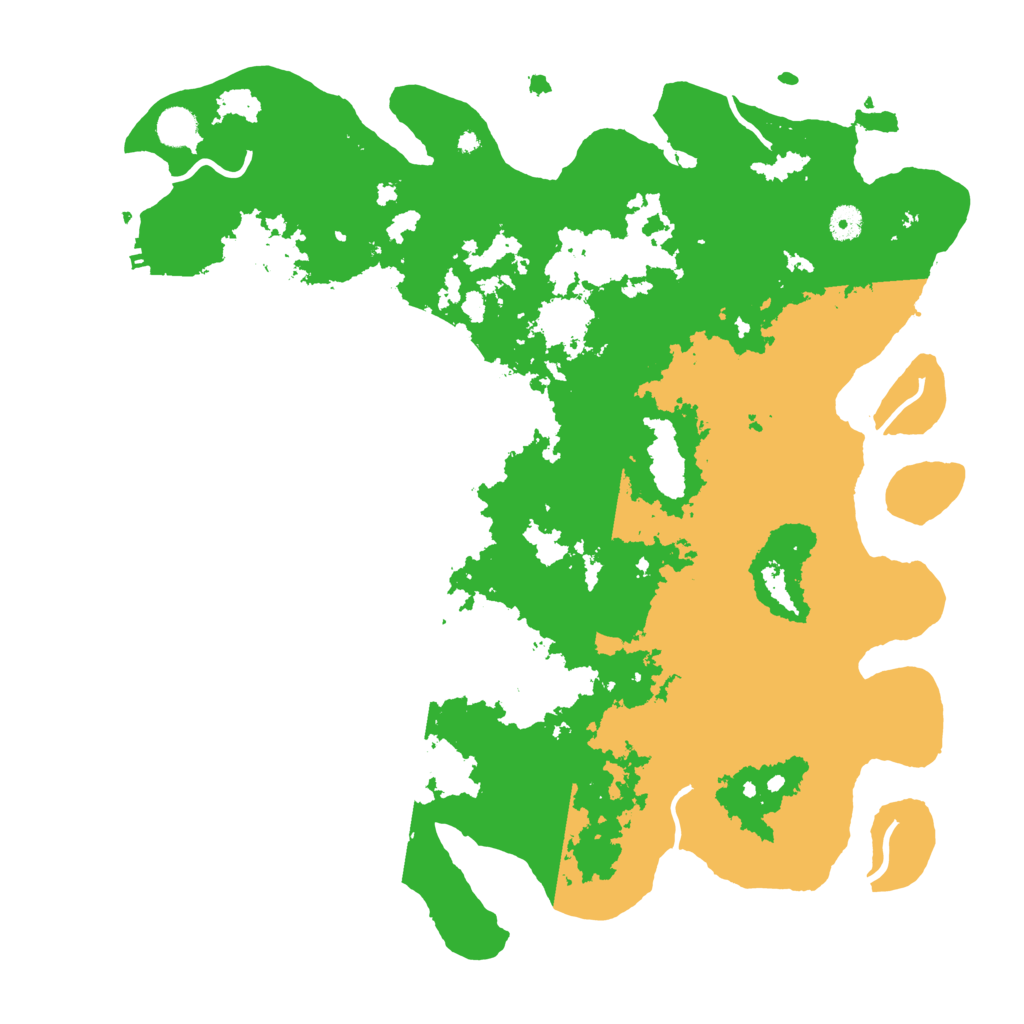 Biome Rust Map: Procedural Map, Size: 4500, Seed: 54047891