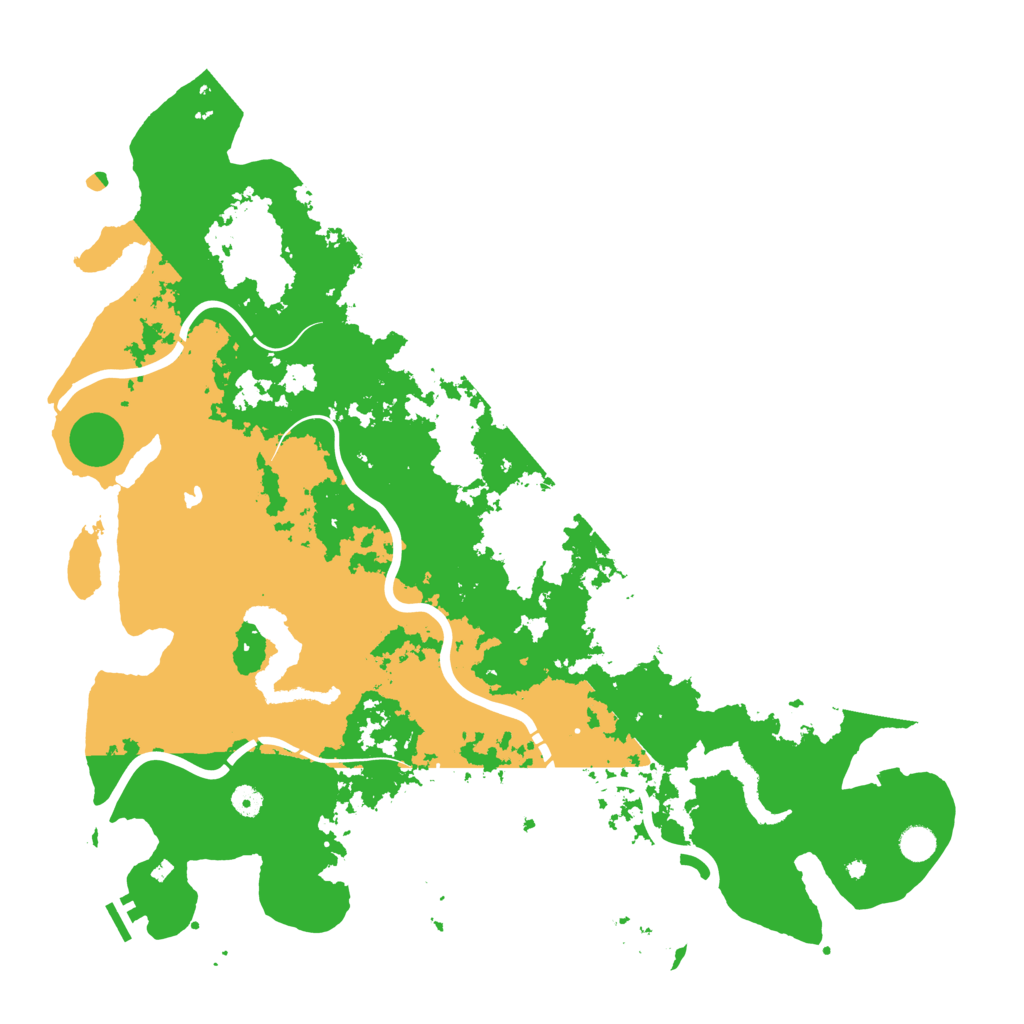 Biome Rust Map: Procedural Map, Size: 5000, Seed: 35323890