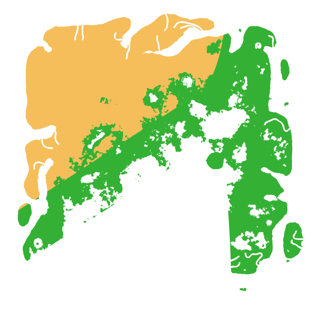 Biome Rust Map: Procedural Map, Size: 5000, Seed: 18759637