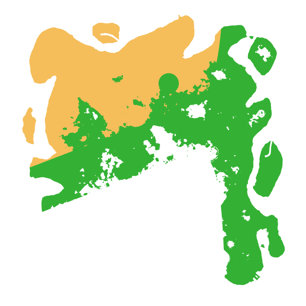 Biome Rust Map: Procedural Map, Size: 4000, Seed: 1960996721