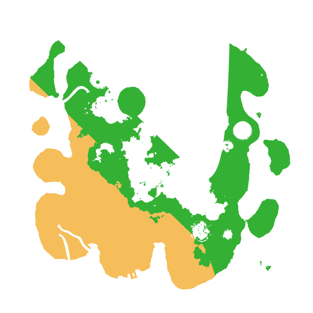 Biome Rust Map: Procedural Map, Size: 3000, Seed: 1996268173