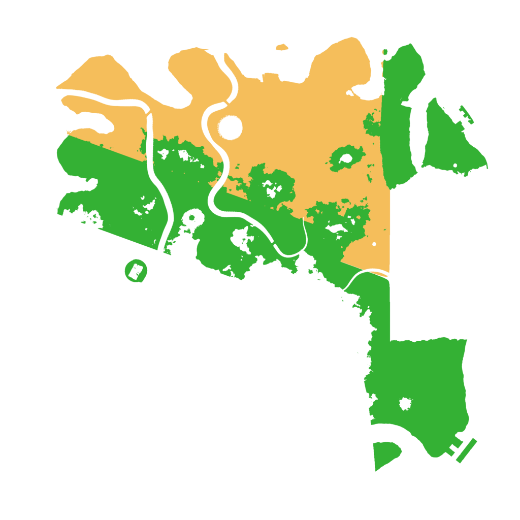Biome Rust Map: Procedural Map, Size: 3750, Seed: 1986979131