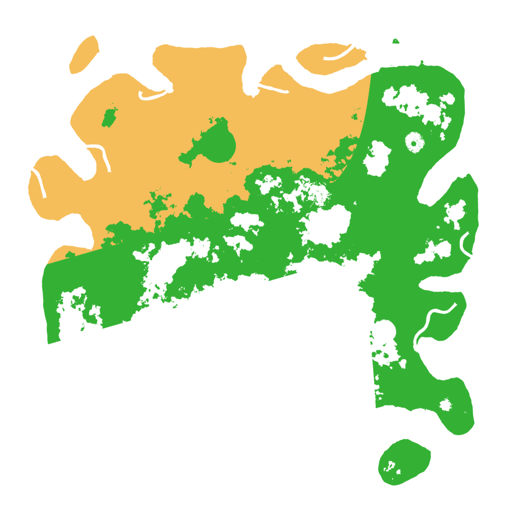 Biome Rust Map: Procedural Map, Size: 4000, Seed: 10228