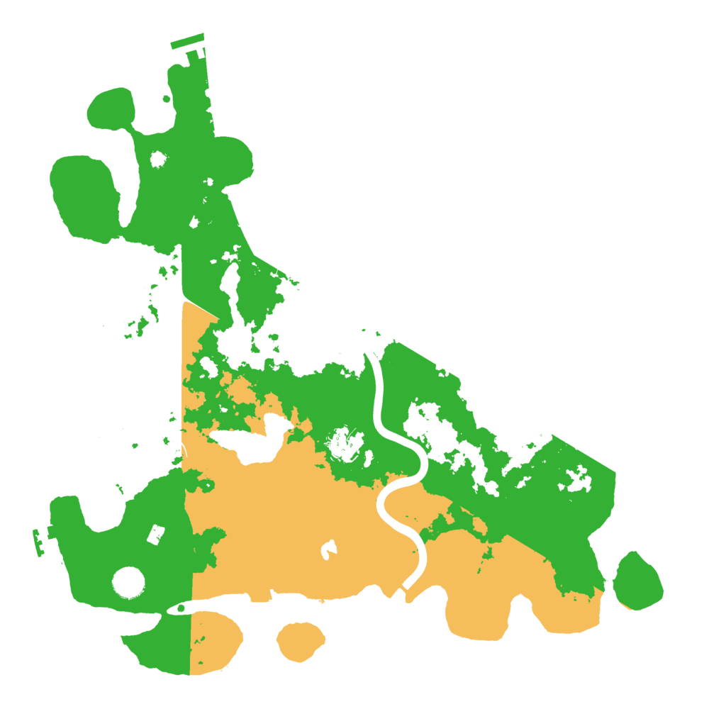 Biome Rust Map: Procedural Map, Size: 4000, Seed: 886234