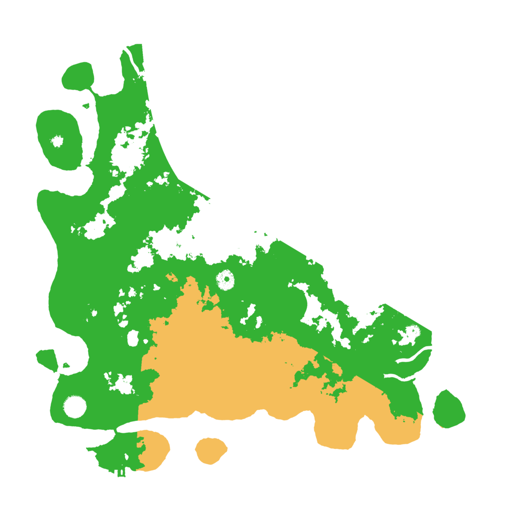 Biome Rust Map: Procedural Map, Size: 4000, Seed: 886234