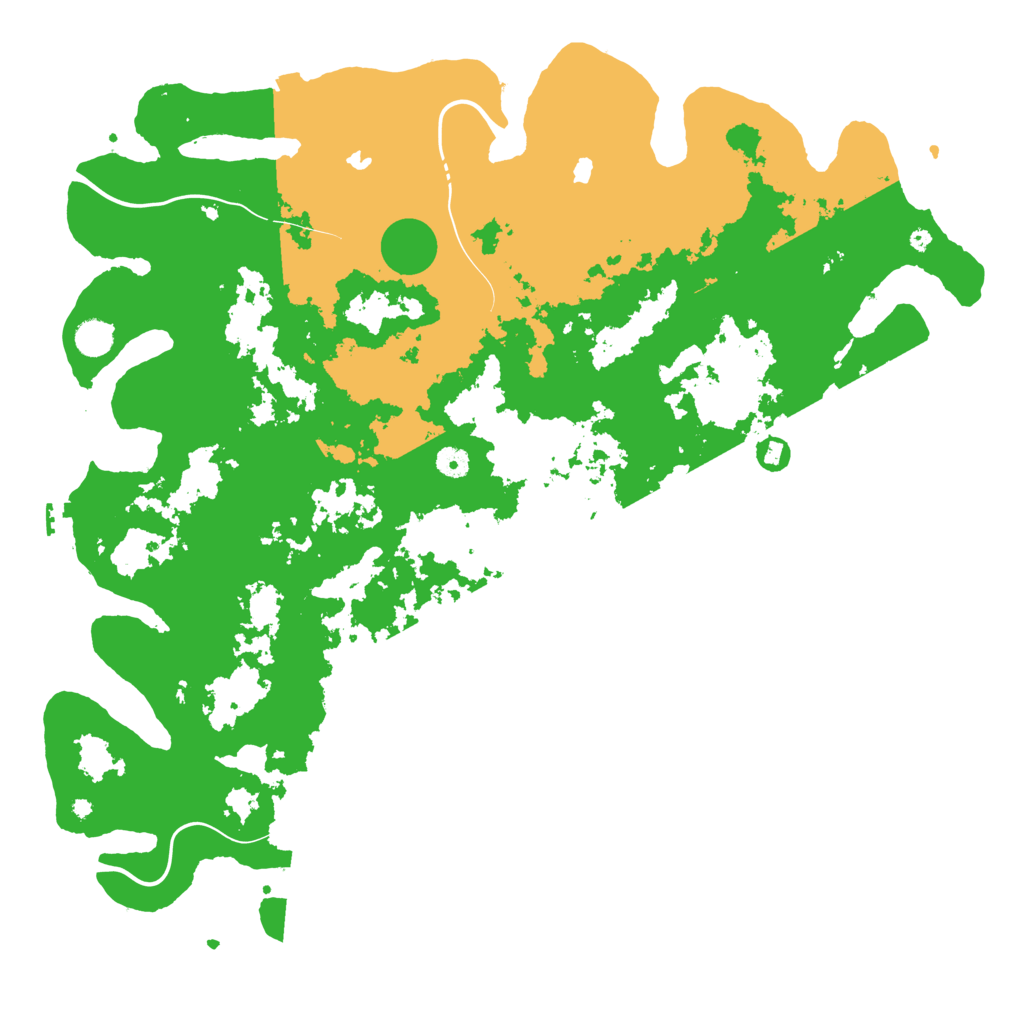 Biome Rust Map: Procedural Map, Size: 4800, Seed: 656487452
